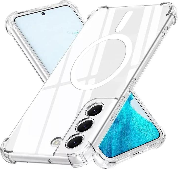 Produktbild Techsuit - Shockproof Clear Silicone MagSafe - Samsung Galaxy S22 5G - Clear (Samsung Galaxy S22 5G)