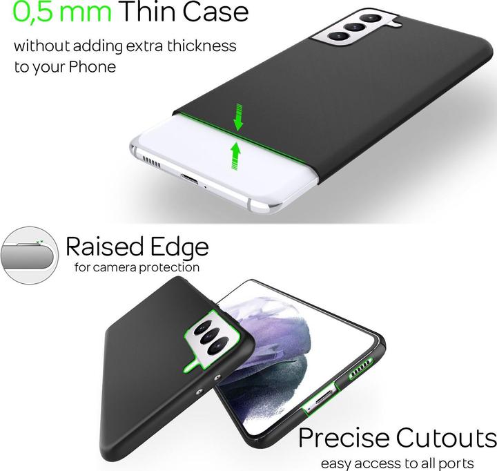 Actual product image Nalia Extra Thin Cell Phone Case (Samsung Galaxy S21+)