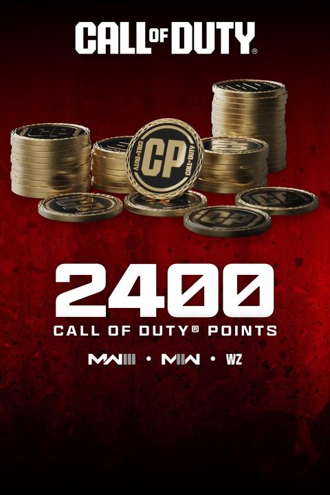 Actual product image Microsoft Xbox Call of Duty Points- 2,400 Download Code