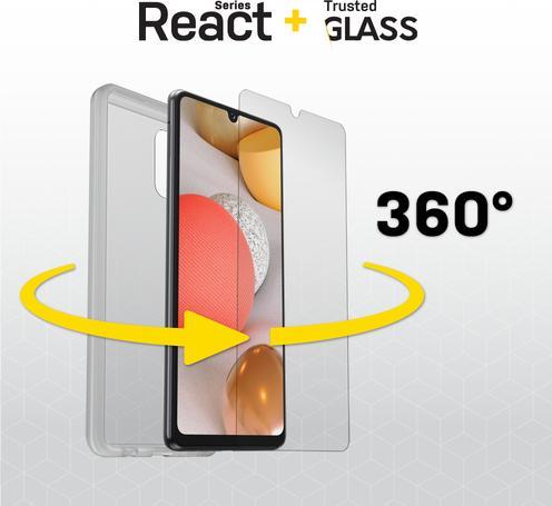 Actual product image OtterBox React + Glass Bundle - Kit (Samsung Galaxy A42 5G)