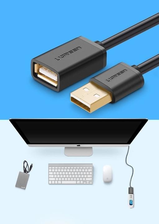 Produktbild Ugreen USB A — USB A (2 m, USB 2.0)