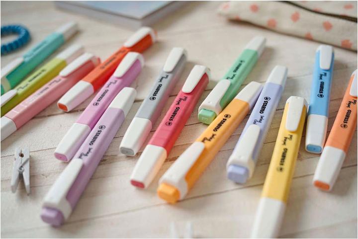 Produktbild STABILO swing cool Pastel Textmarker (Pastel, 4 mm, 8 x)