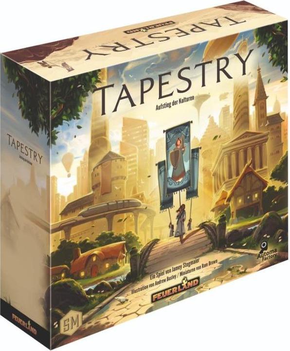 Feuerland FEU63568 - Tapestry, Board game, 1-5 player, from 12 years (DE edition) (German)