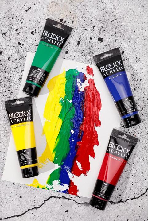 Produktbild Clairefontaine Acrylfarbenkasten (Karmin, 120 ml)