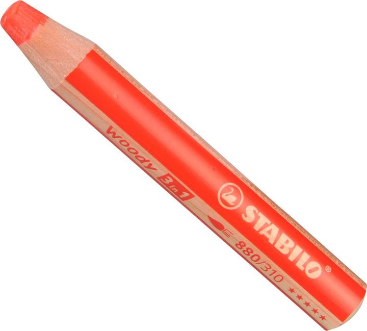 Produktbild STABILO woody 3 in 1 Buntstift (Rot, 1 x)