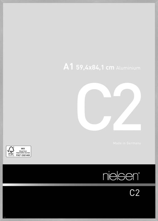 Structure argent mat