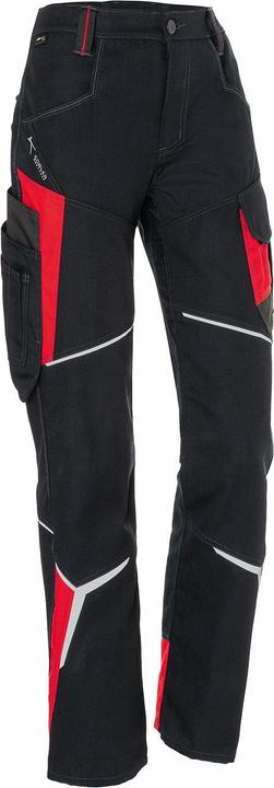 Produktbild Kübler Damenhose BODYFORCE schwarz/mittelrot Form 2325 Grösse 52 (52)