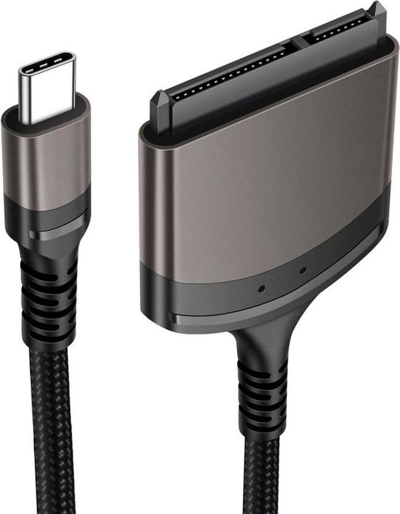 Produktbild Ueli Express SATA auf USB-C Adapter 5Gbps 22-Pin für Festplatten (5 W)