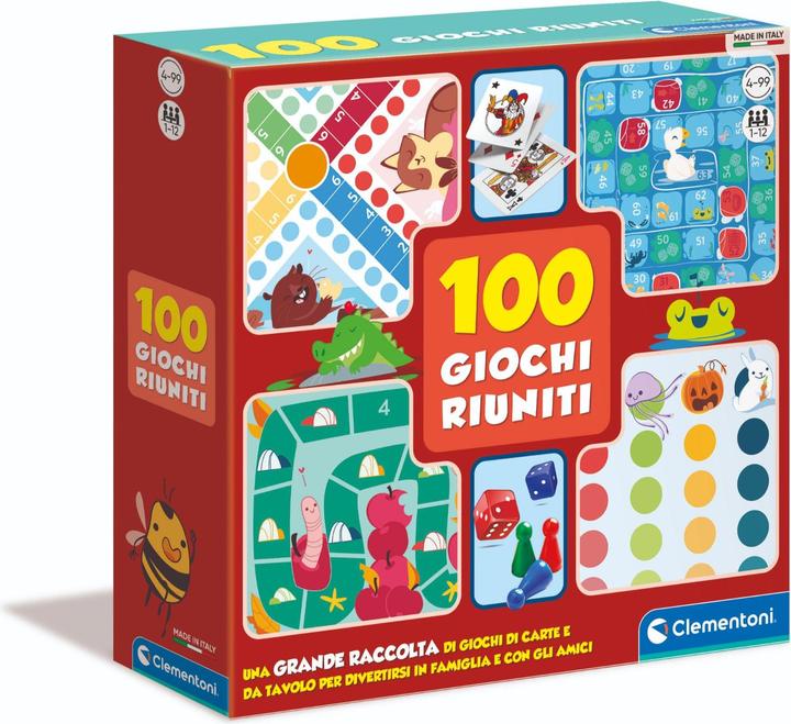 Immagine prodotto Clementoni 100 Giochi Riuniti