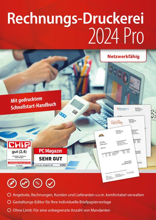Produktbild Rechnungsdruckerei PRO Download Code (1 User, 1 Geräte/User, unbegrenzt)
