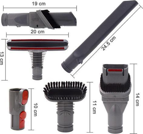 Immagine prodotto Hermex Attacco universale per aspirapolvere Dyson V6 V7 V8 V10 SV10 SV11