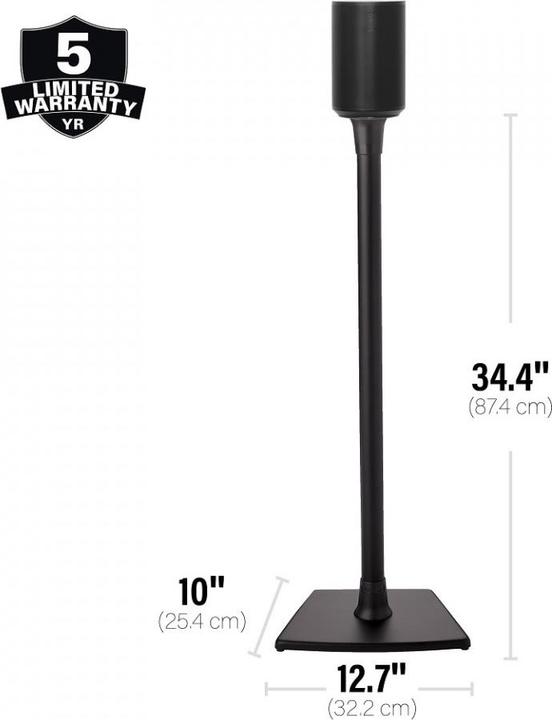 Immagine prodotto Sanus WSSE12-B2 (1 coppia, Cavalletto, Non mobile)
