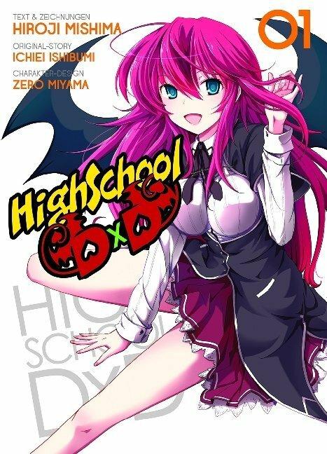 Immagine prodotto Panini HighSchool DxD 01 (Tedesco, Hiroji Mishima, Ichiei Ishibumi, 2013)