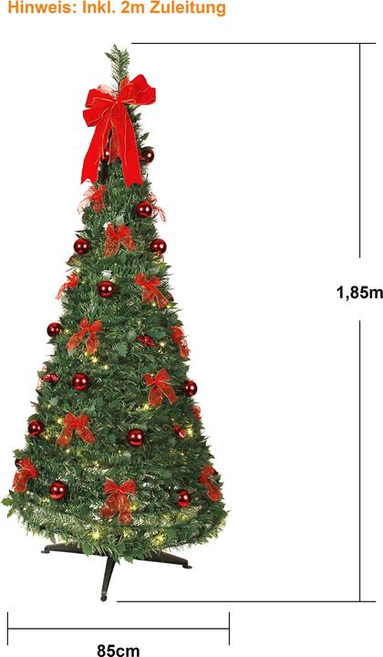 Immagine prodotto Star Trading Albero pop-up (185 cm)
