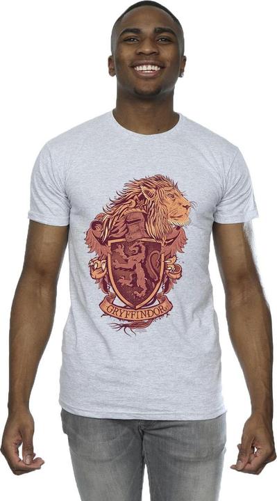 Immagine prodotto Gryffindor Sketch Crest Maglietta Uomo (S)