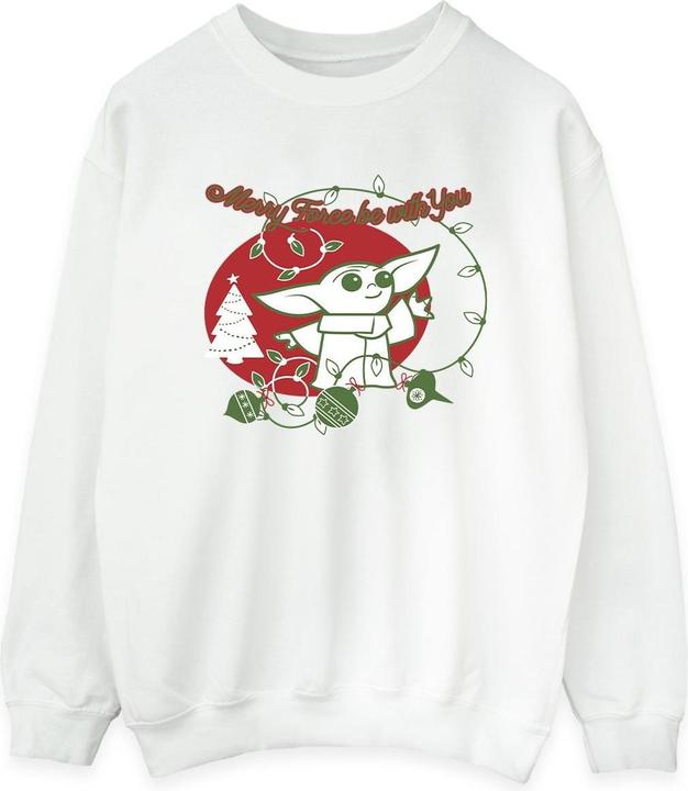 Image du produit Star Wars - Sweat BABY YODA FORCE BE WITH YOU - Femme (S)