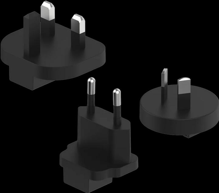 Sharge Plug adapter for GaN chargers BLK