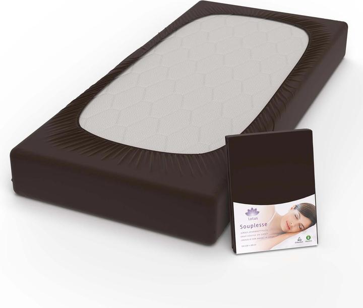 Produktbild Lotus Bettwaren Jersey Fixleintuch Souplesse (200 x 220 cm)