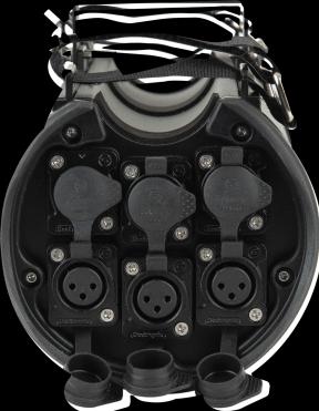 Actual product image Showtec Truss booster IP 1-4 3 pin