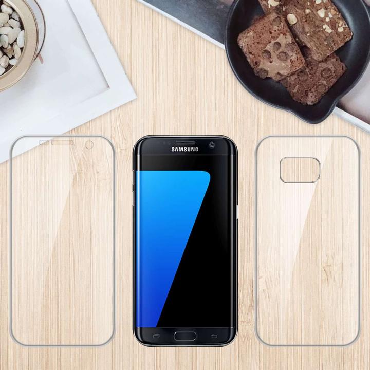 Produktbild Cadorabo TPU 360 Grad Hülle für Samsung Galaxy S7 EDGE (Samsung Galaxy S7 Edge)