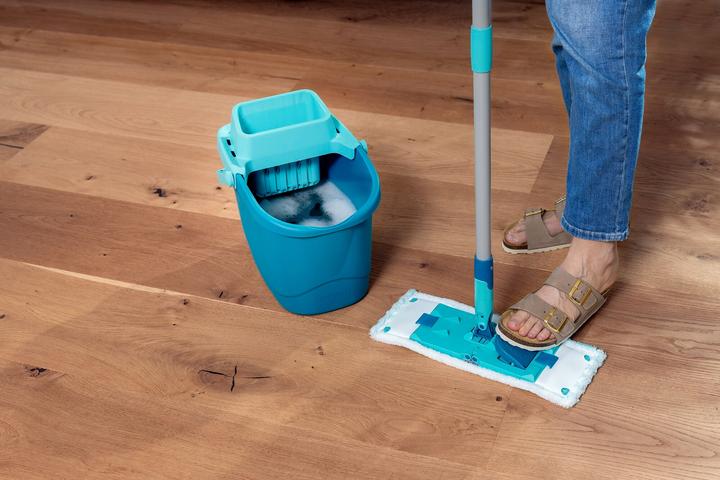 Produktbild Leifheit Set POWER CLEAN M mit 2x Ersatzbezug micro duo (2 Stk.)