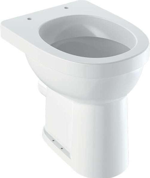 Actual product image Geberit Keramag Renova Nr. 1 Comfort pedestal toilet, raised, barrier-free, 6 l, floor-standing, horizontal