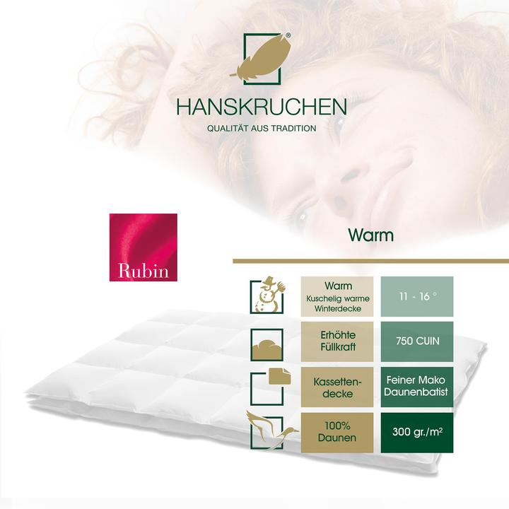 Produktbild Hanskruchen Rubin (1.06 g, 155 x 220 cm)