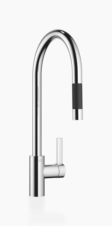 Dornbracht Küche - Tara Ultra Einhebelmischer Pull-down mit Brausefunktion, Ausladung 240mm