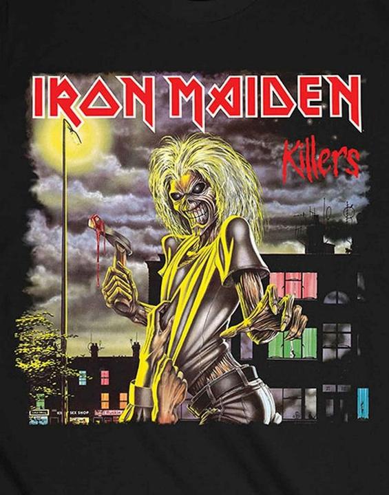 Immagine prodotto Music Brand Maglietta con stampa posteriore Adult Killers V.2 Album Track List (S)
