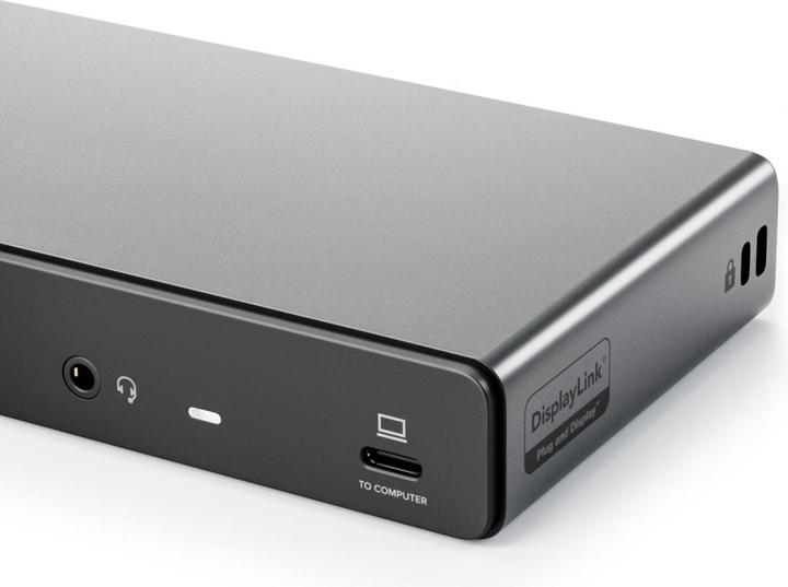 Productafbeelding Alogic Universele Docking Met Vier Schermen (USB-C, 14 Havens)