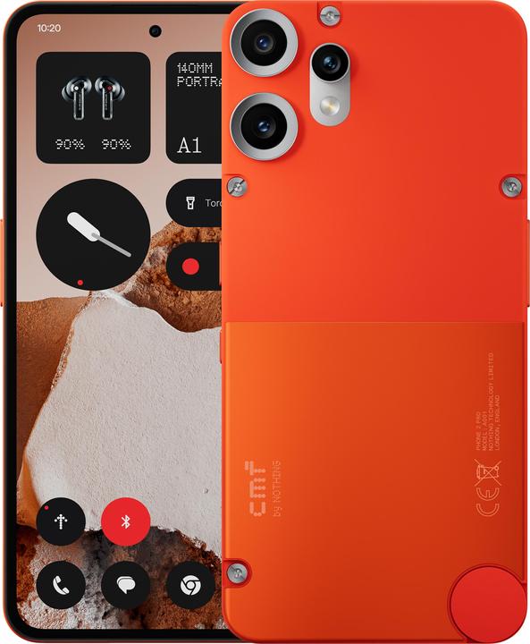 Productafbeelding CMF Telefoon 2 Pro (128 GB, Oranje, 6.77", Dubbele SIM, 50 Mpx, 5G)