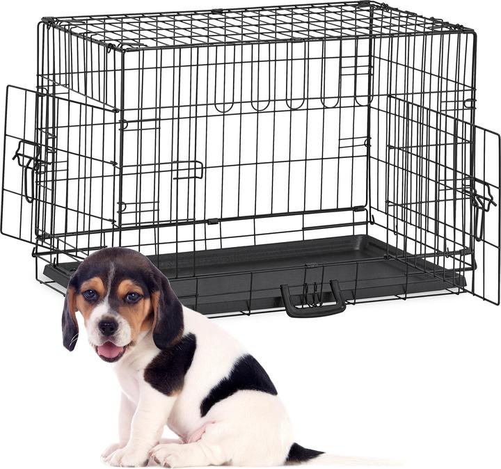 Produktbild Relaxdays Hundekäfig (Hund, Faltbar, Waschbar)