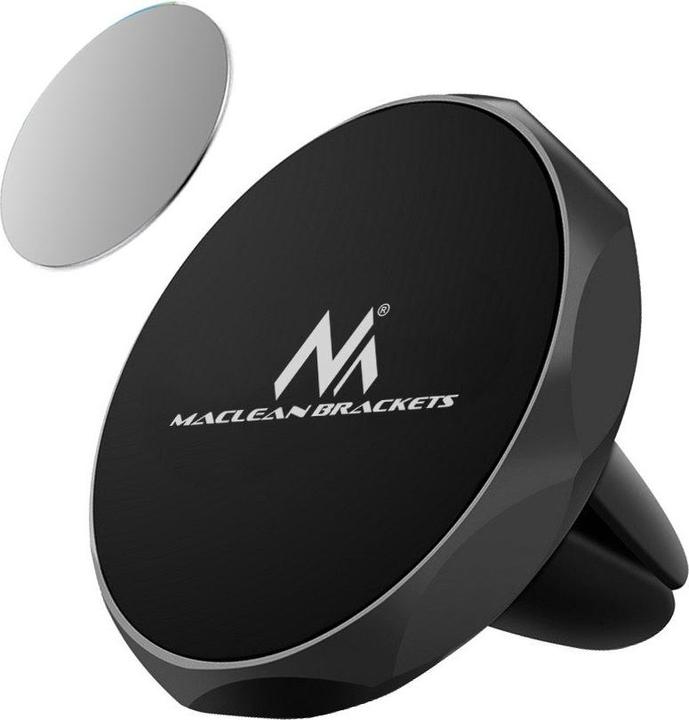 Maclean Universal Auto Handyhalterung für Lüftung Magnetischer Telefonhalter KFZ Magnet Smartphone Magnet...