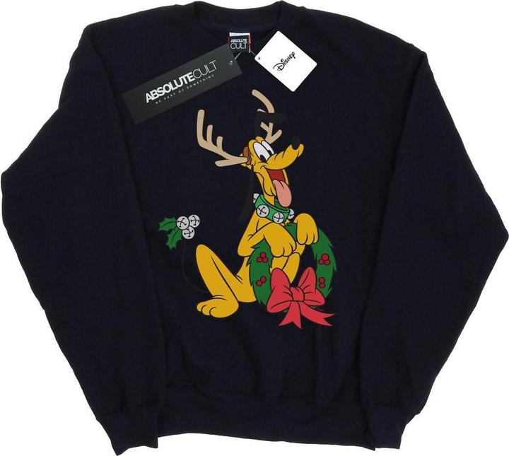 Disney Pluto Christmas Reindeer Sweatshirt Mädchen