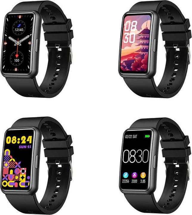 Actual product image Abyx Montre Connectée Etna Noire