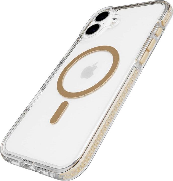 Produktbild Evo Tech21 - Crystal - Cover - iPhone 16 Plus - MagSafe - Gold (Apple iPhone 16 Plus)