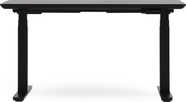 Produktbild Oakywood Standing Desk Holztisch mit Höhenverstellung - aus Massivholz - Schwarz / 120x60 / Schwarz - Oakywoo (120 x 60 cm)