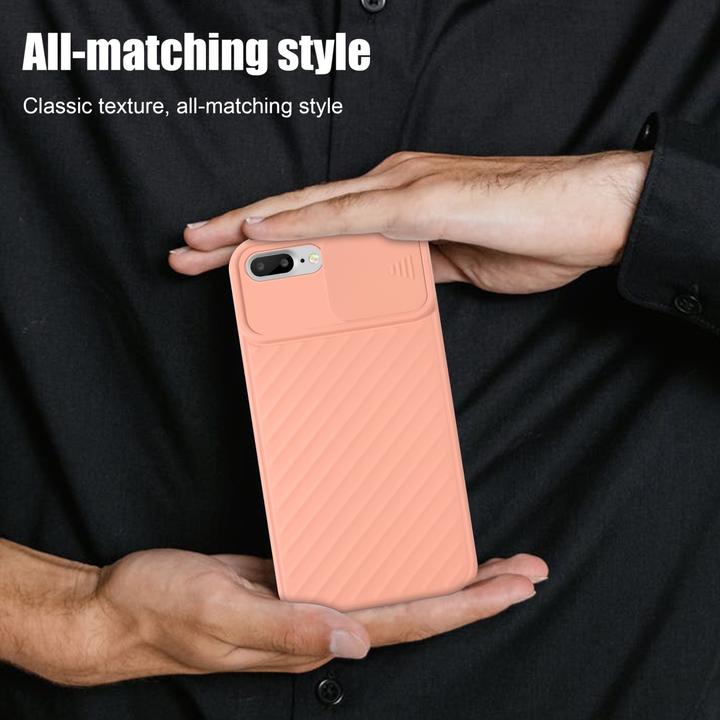 Produktbild Cadorabo TPU Cover mit Kamera Schutz (Apple iPhone 7 Plus, Apple iPhone 7s Plus)