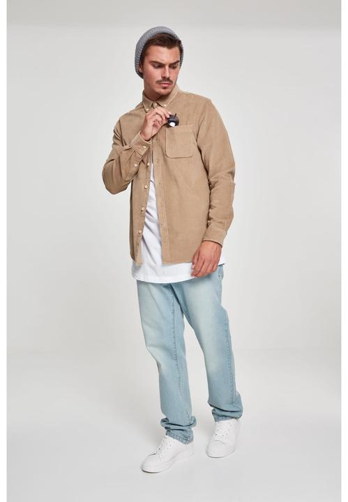 Produktbild Urban Classics UC Plus Size Corduroy Shirt (S)
