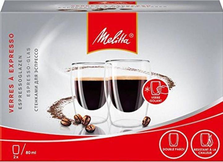Image du produit Melitta verre à espresso (80 ml, 2 x)