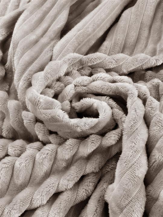 Actual product image Aspero 2 Spannbettlaken aus Streifen-Flanell Parana (200 x 200 cm)