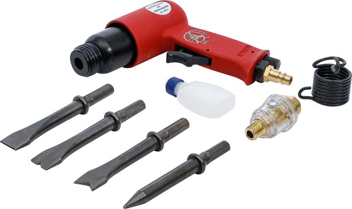 Image du produit BGS Marteaux-burineurs à air comprimé avec jeu d’outils 8 pièces (Fonctionnement sur batterie)