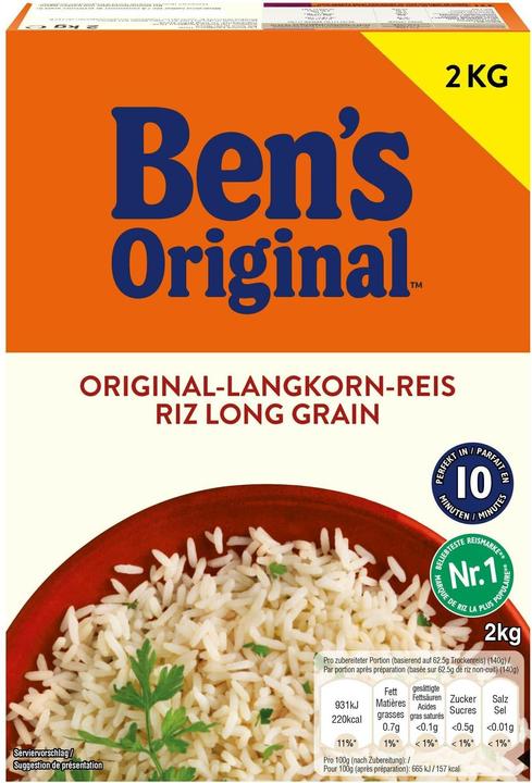 Produktbild Ben's Original Trocken Langkorn (2000 g)