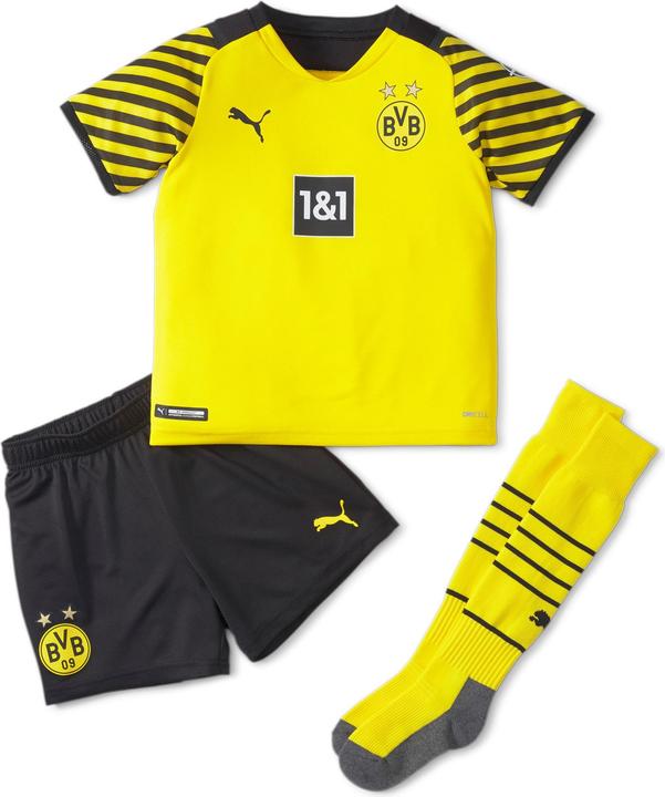 Puma Borussia Dortmund Minikit Home 2021/2022 Kleinkinder (92)