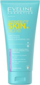 Eveline Perfect Skin.Acne Deep Cleansing Face Cleanser To Unclog Pores 150Ml (Gel, 150 ml)