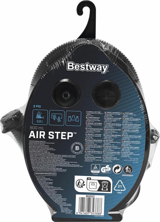 Produktbild Bestway Fusspumpe blau 0,8L 23x15cm
