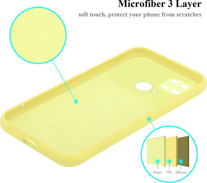 Produktbild Cadorabo TPU Liquid Silicone Case Hülle für Xiaomi RedMi 10C / POCO C40 (Xiaomi Redmi 10C, Xiaomi Poco C40)