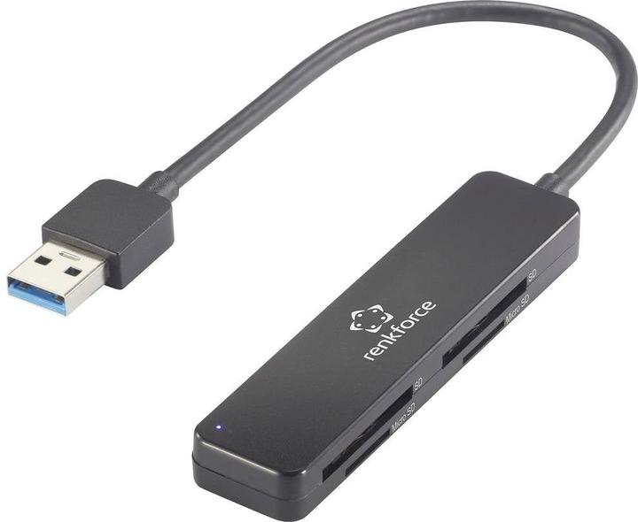 Immagine prodotto Renkforce Lettore di schede portatile USB-A 3 (USB)