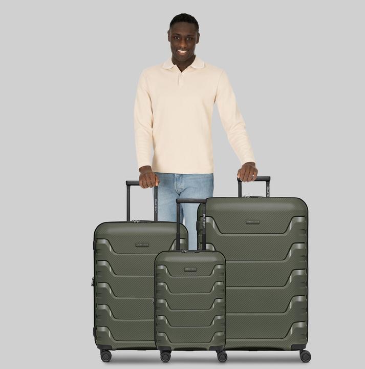 Produktbild Smartbox Edition 01 4 Rollen Kofferset 3-teilig mit Dehnfalte (233 l, XL (ab 115l))