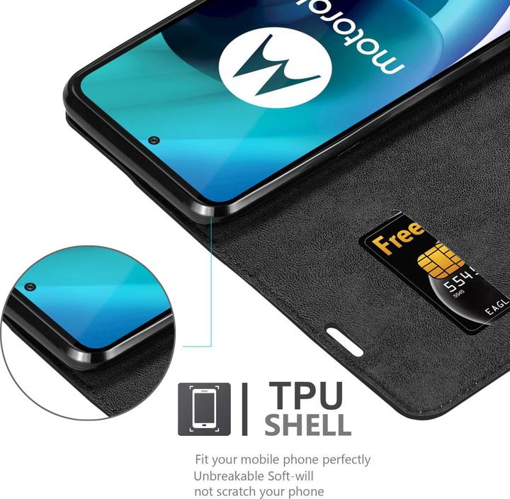 Immagine prodotto Cadorabo Libro Invis. Coperchio magnetico (Motorola Moto G71 5G)